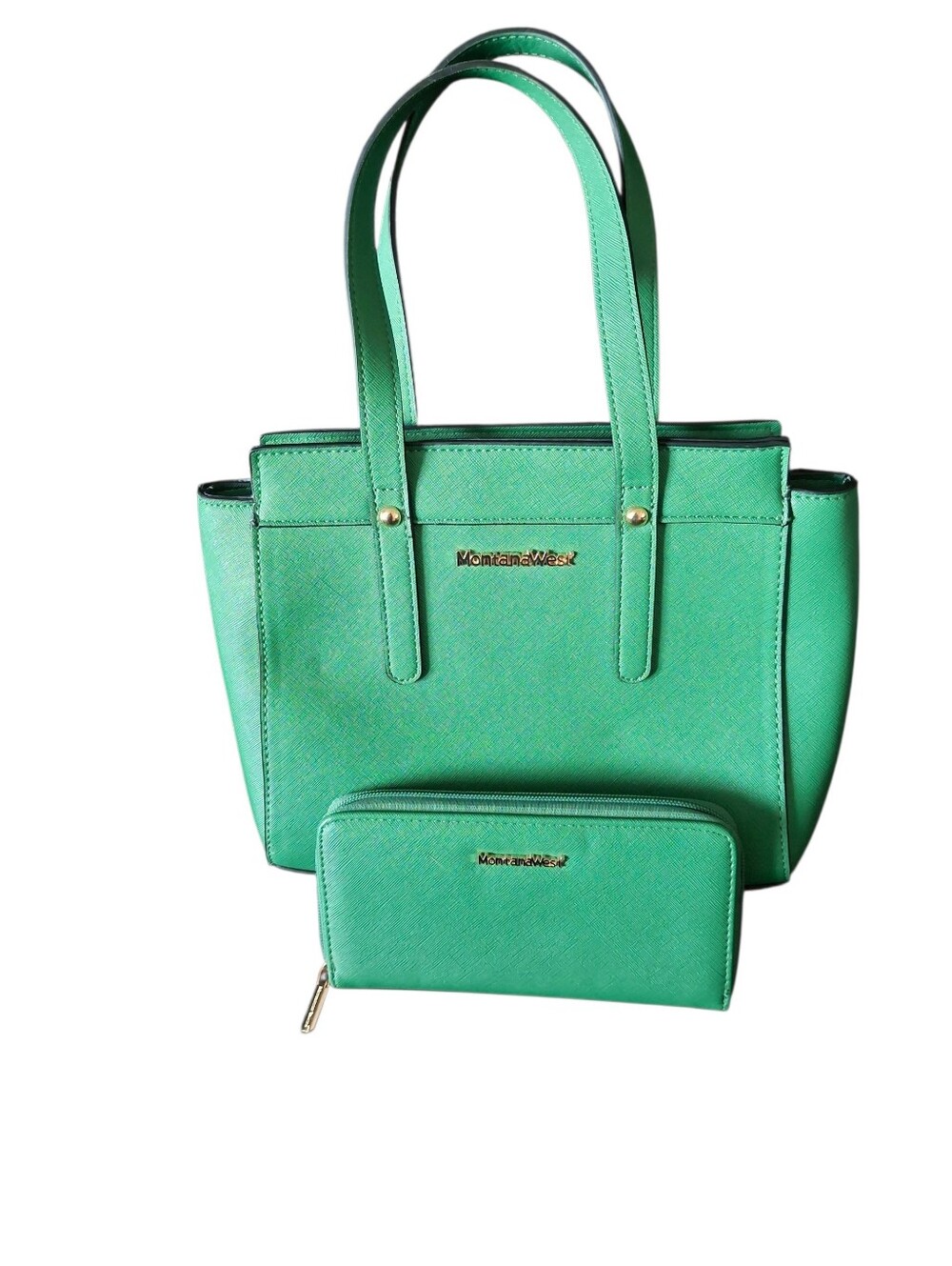 Montana West Satchel With Matching Wallet